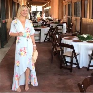 Privacy Please high low floral dress